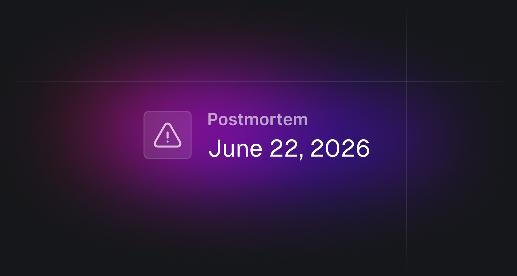 Image for Incident report on June 22, 2026