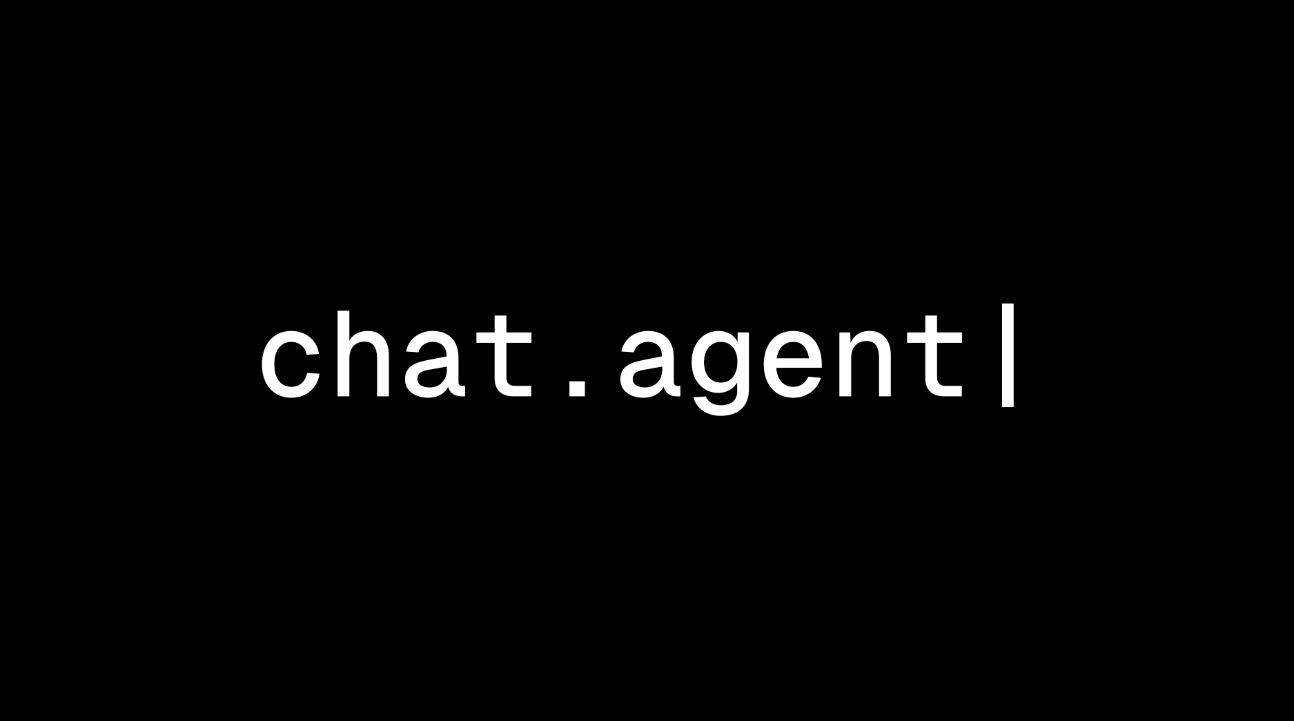Introducing chat agent
