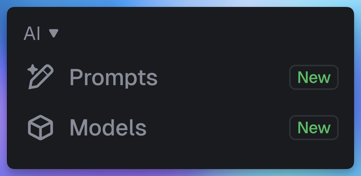Redesigned side menu with new custom icons and toned-down color