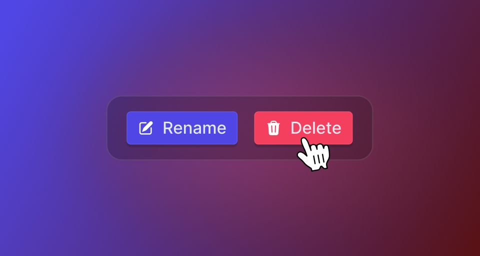 Image for Delete a project