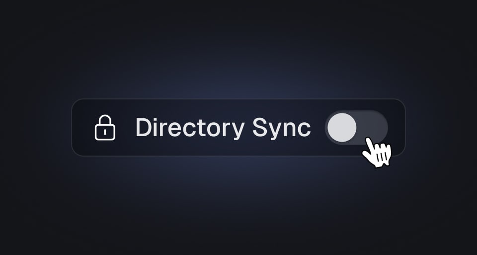 SCIM directory sync for SSO