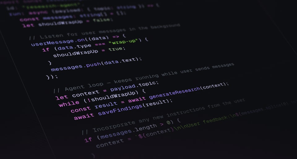 Input streams: send data into running tasks