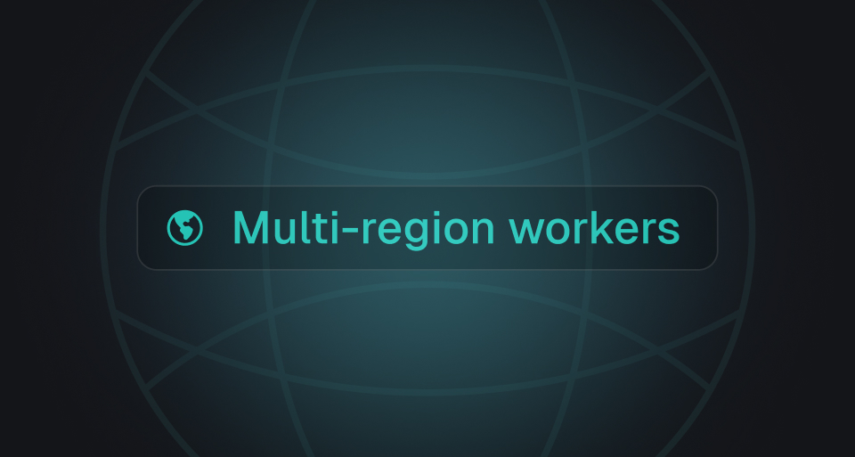 Multi-region workers