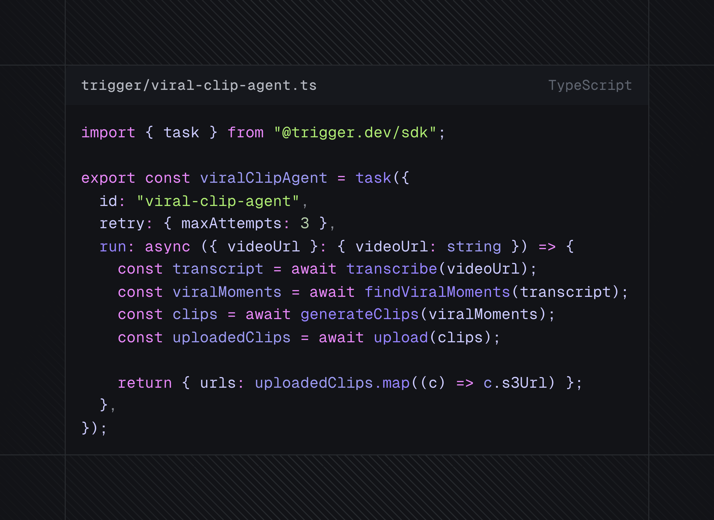 Trigger.dark theme