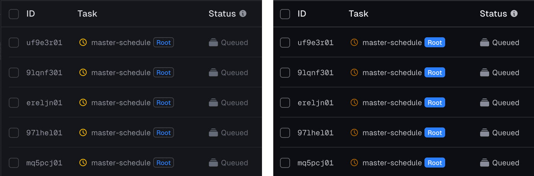 Accessibility settings on the Profile page