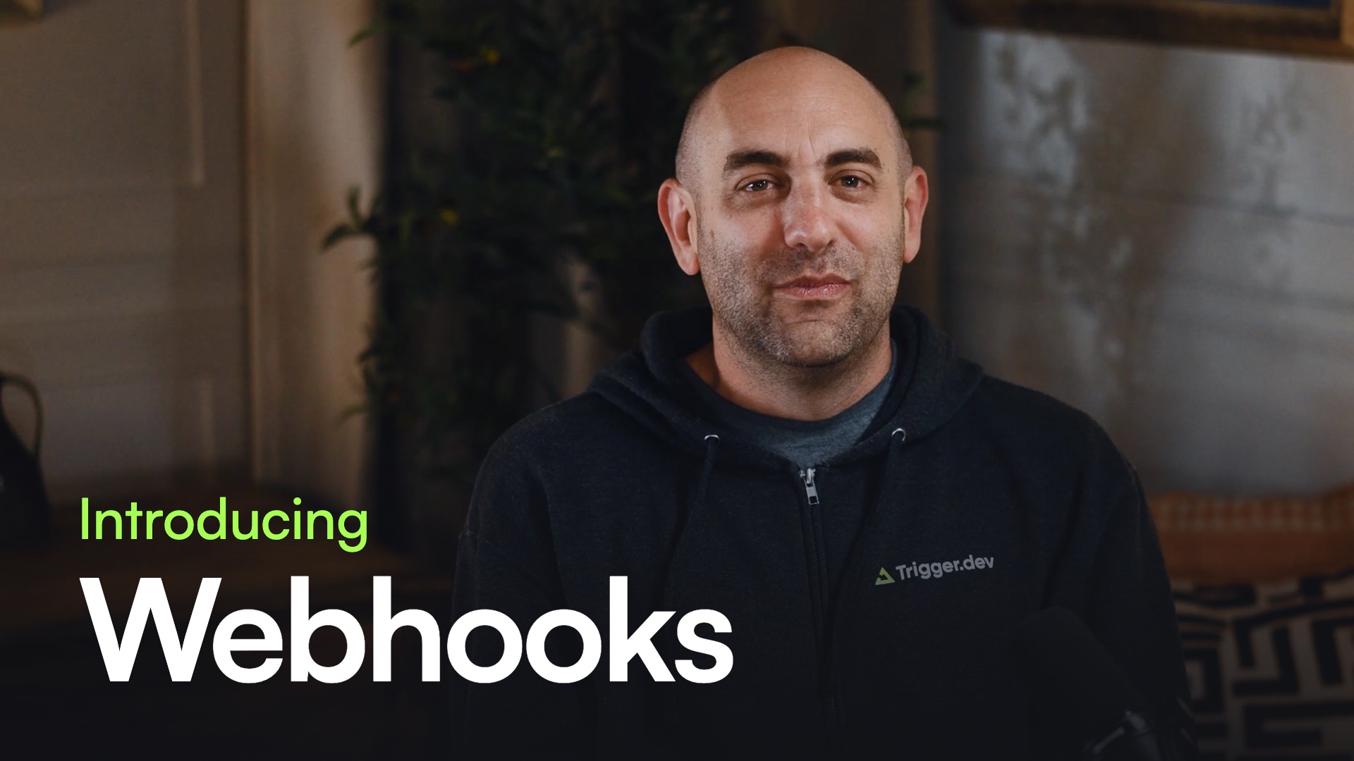 Webhooks for your AI agents