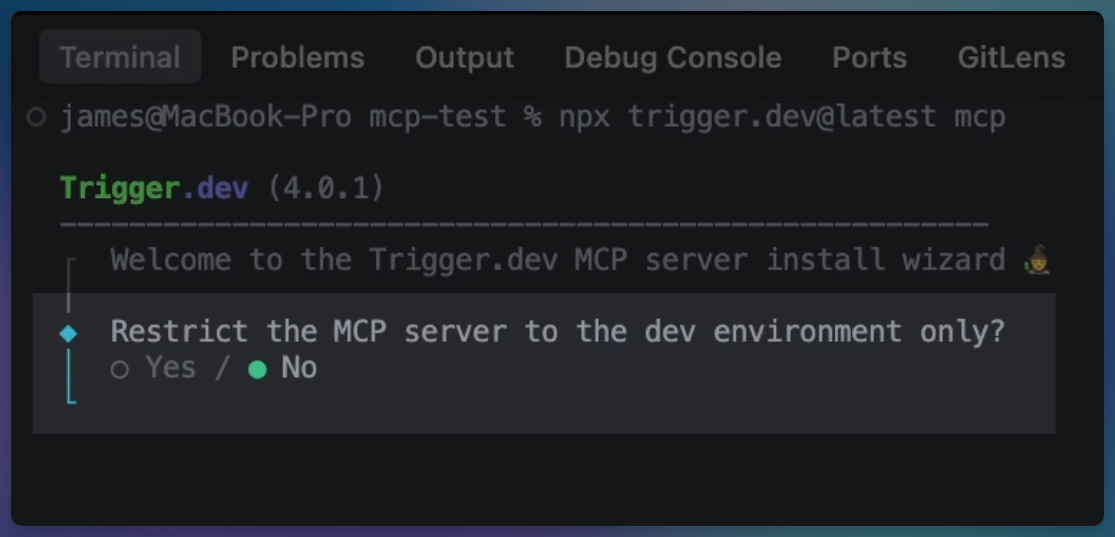 Dev Only MCP server