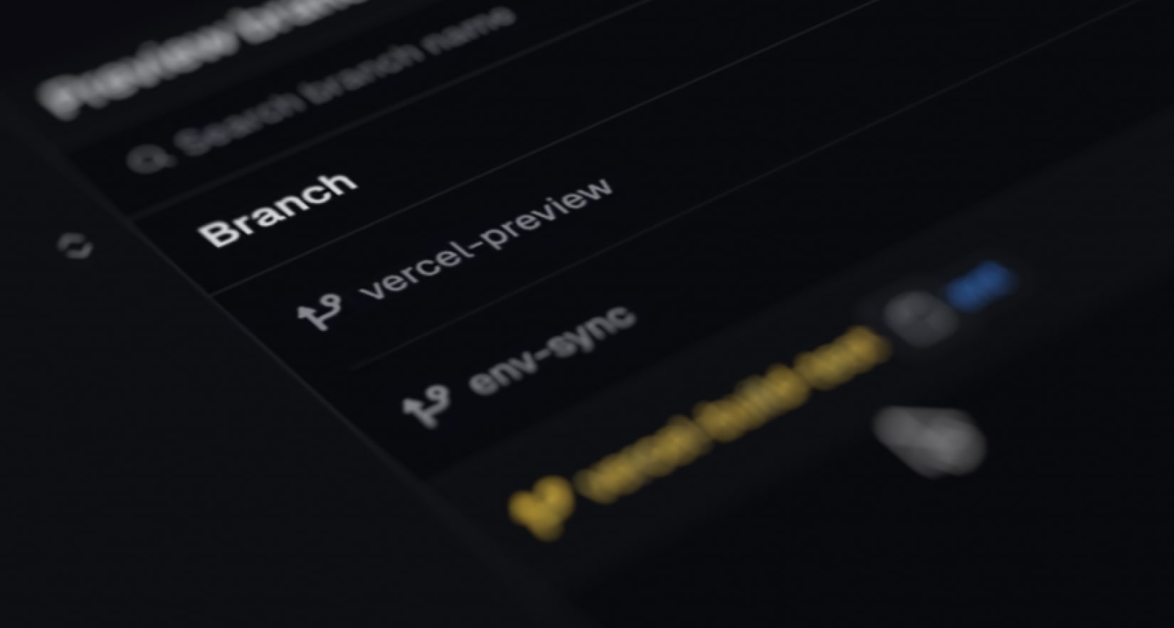 Preview branches
